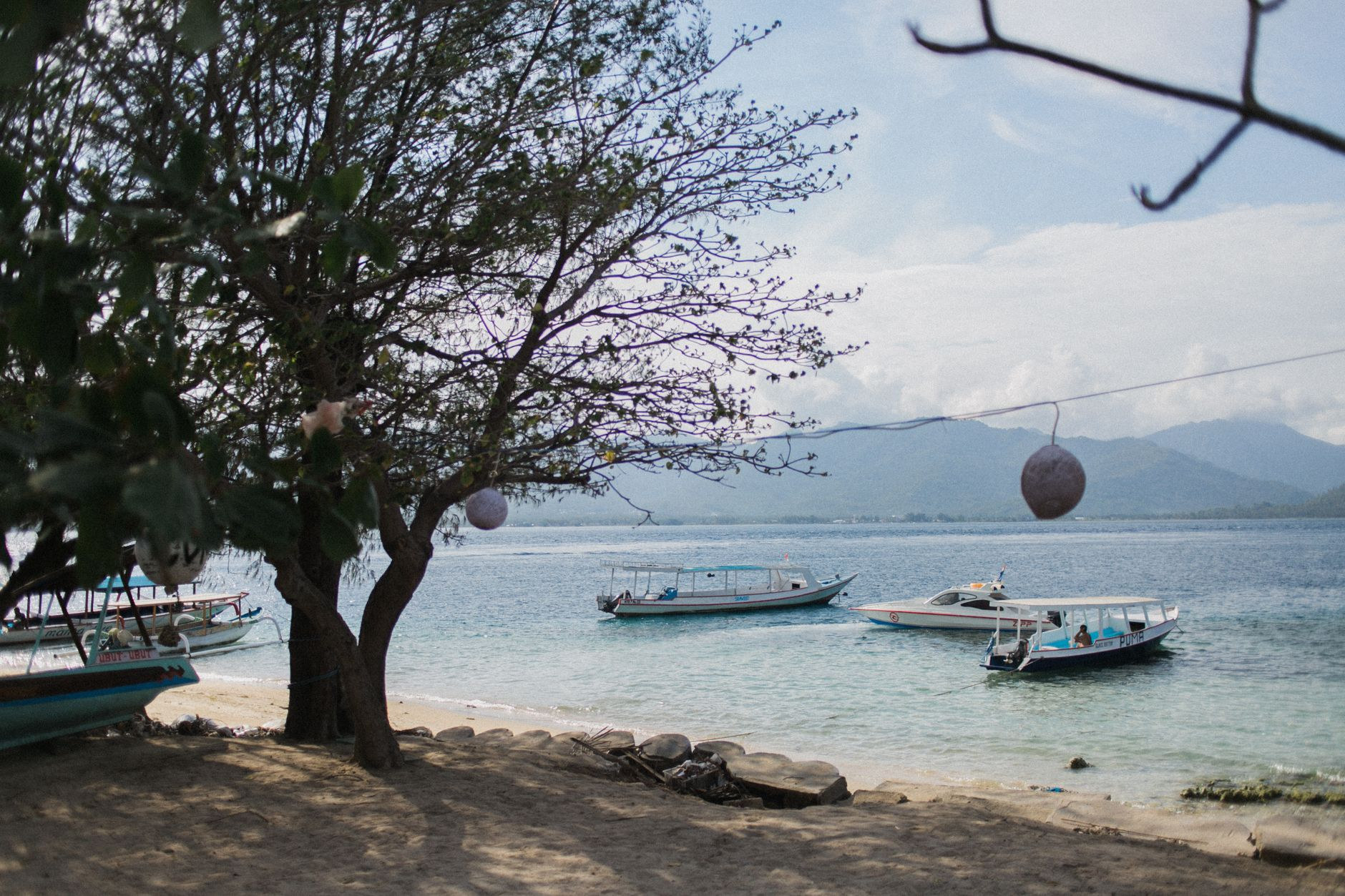 White Bay anchorage and beach on Jost Van Dyke