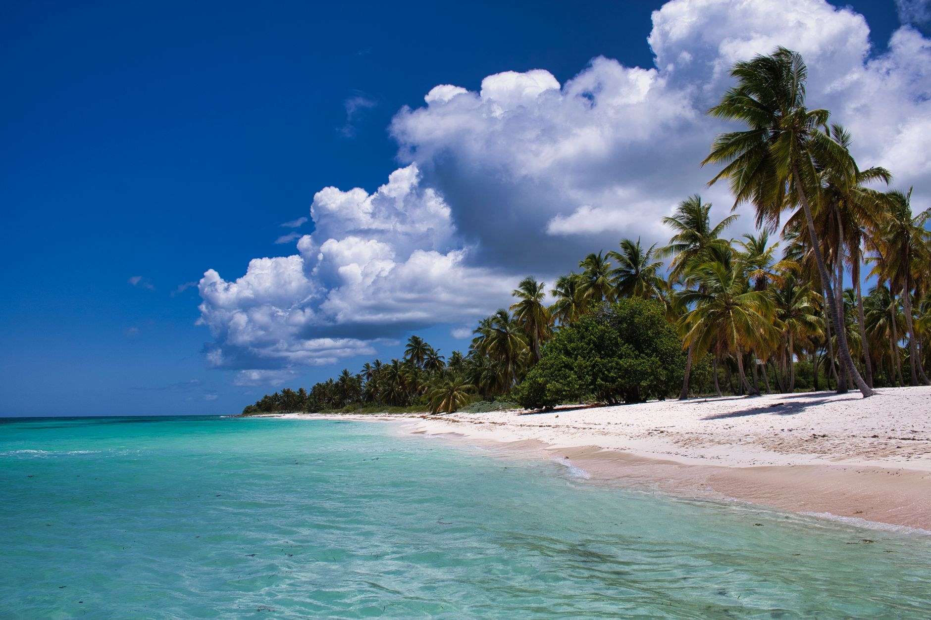 Point of Sand beach at the eastern tip of Little Cayman