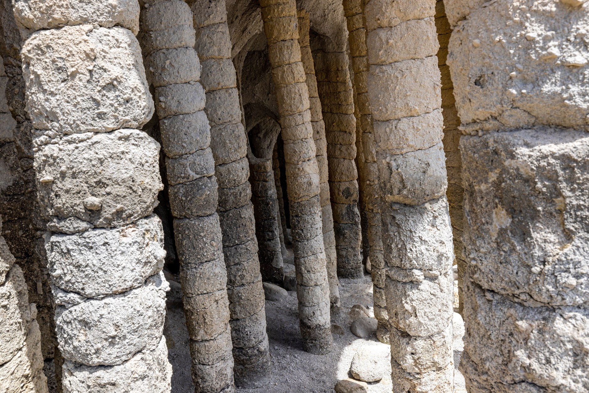 Megalithic stone pillars reflecting ancient Chamorro latte architecture