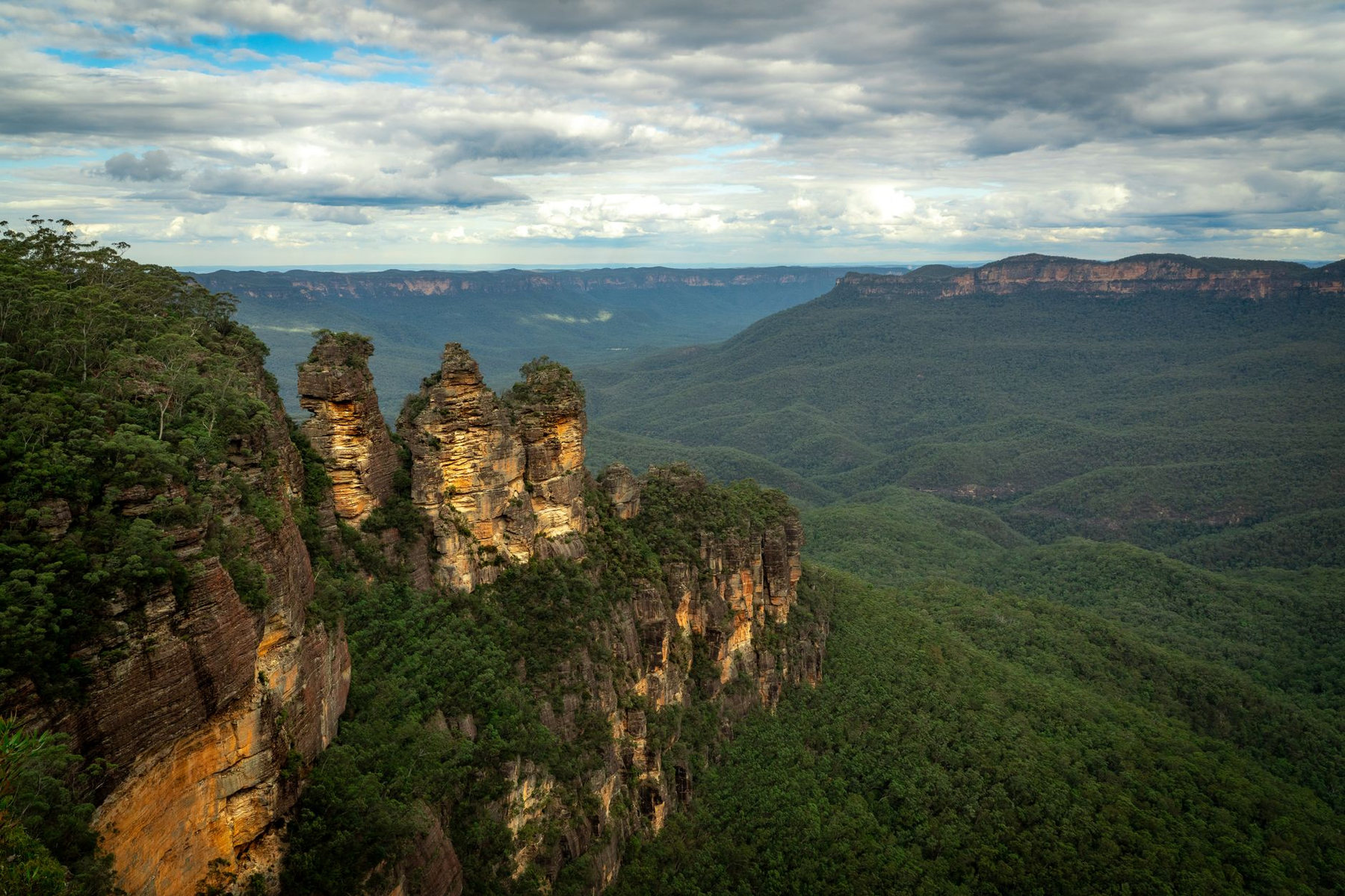 The Three Sisters in the Blue Mountains
