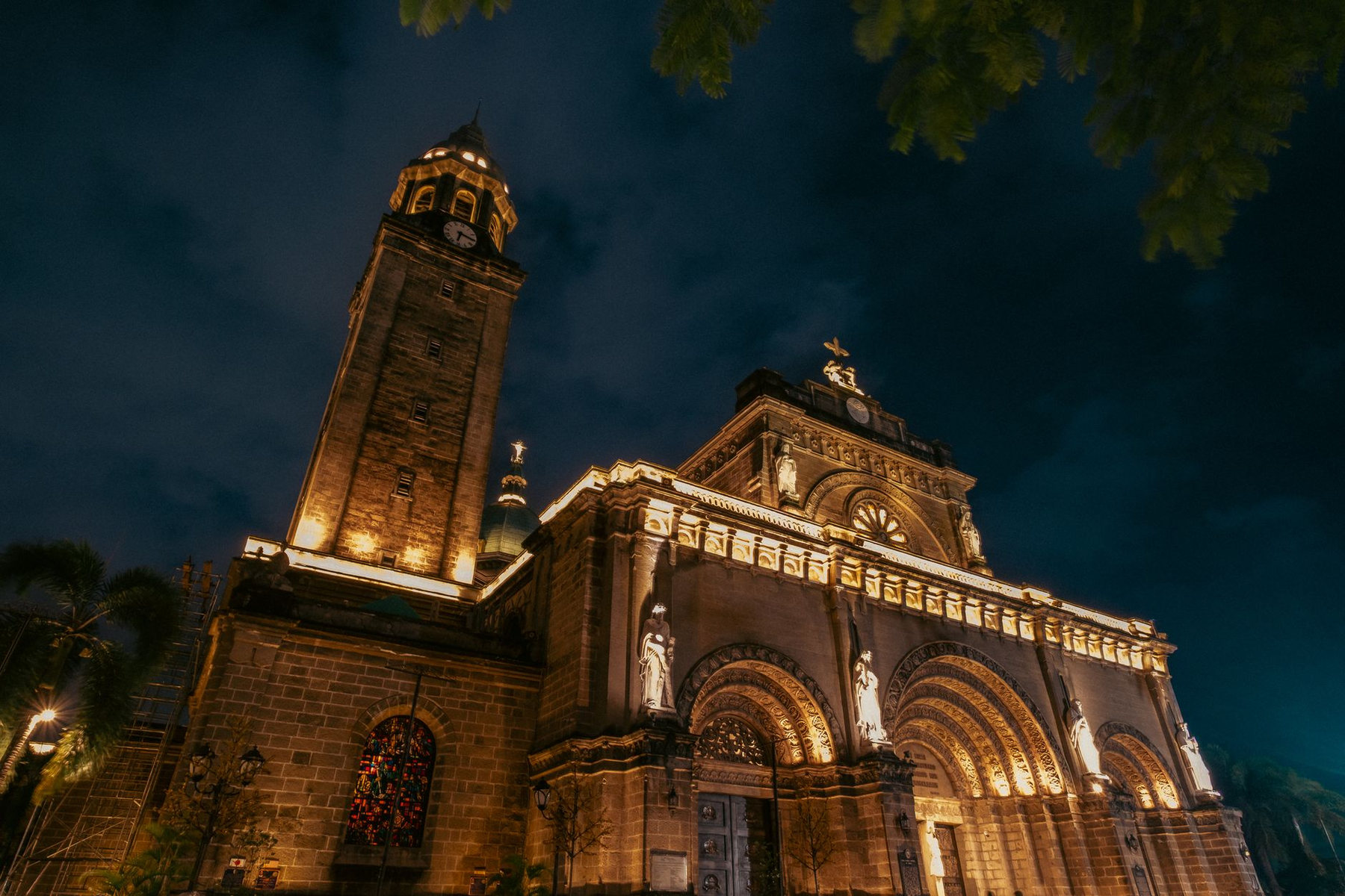 Manila Cathedral in Intramuros
