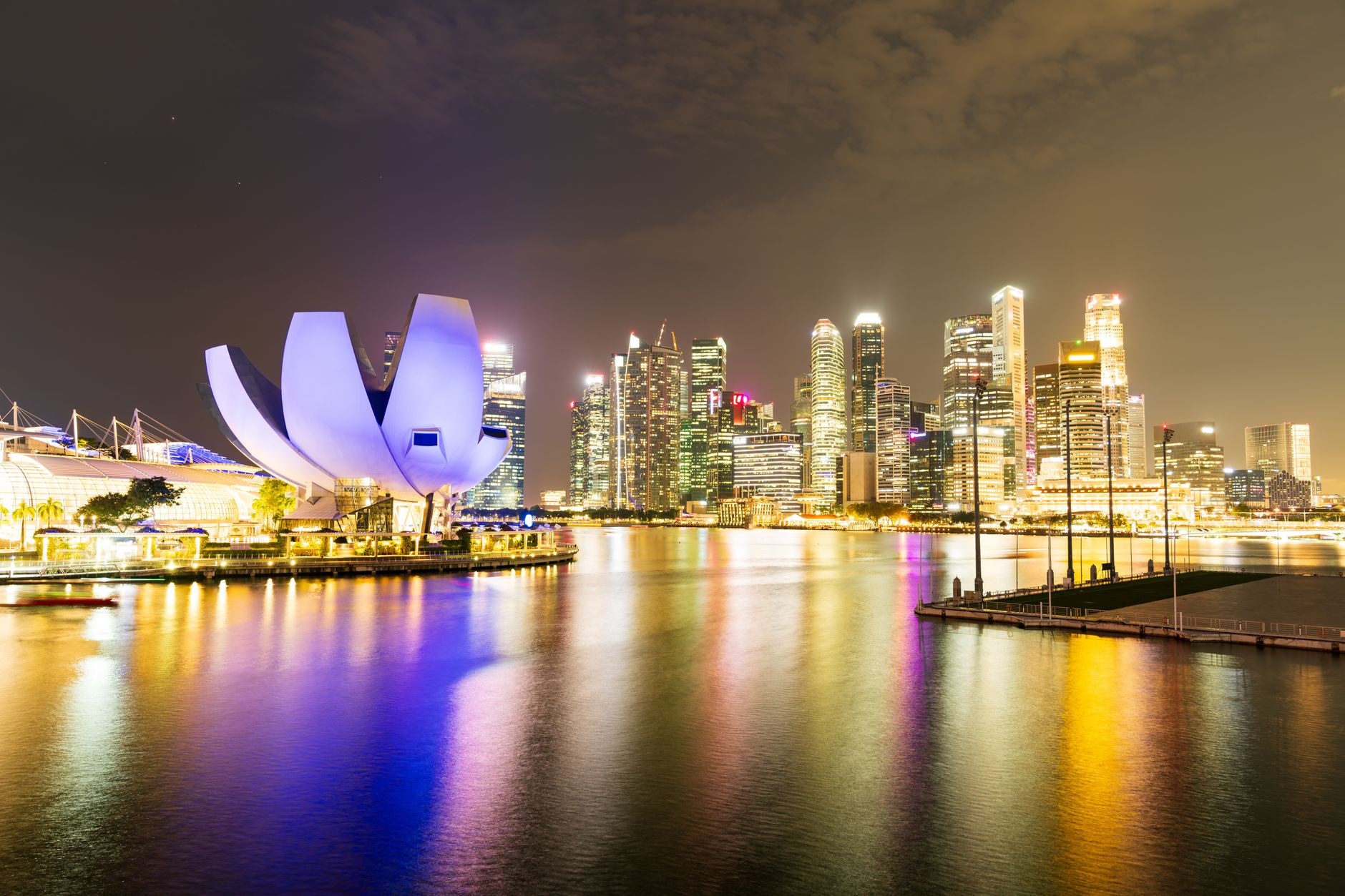 Marina Bay Sands and modern waterfront architecture