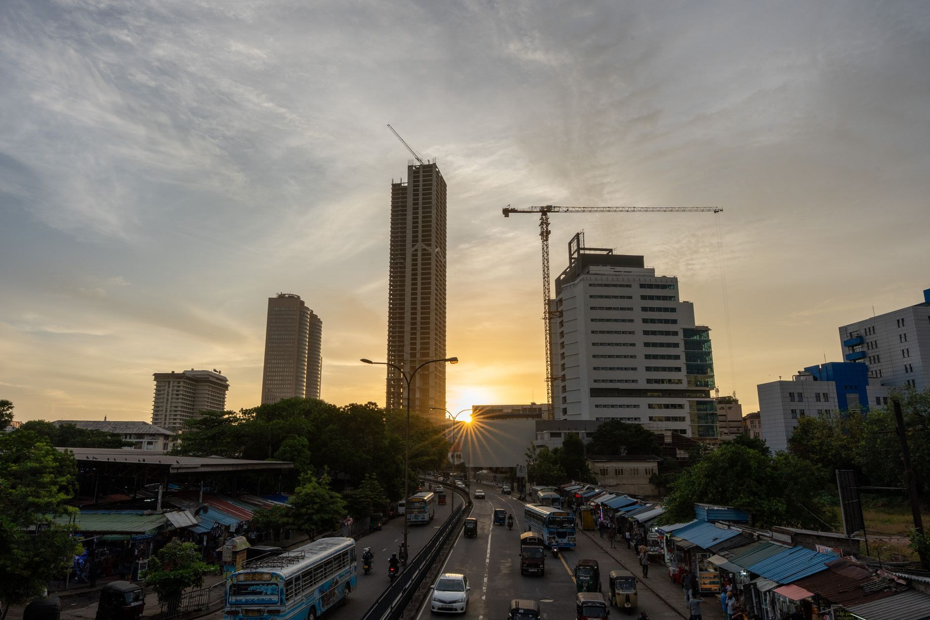 Street scene in Colombo