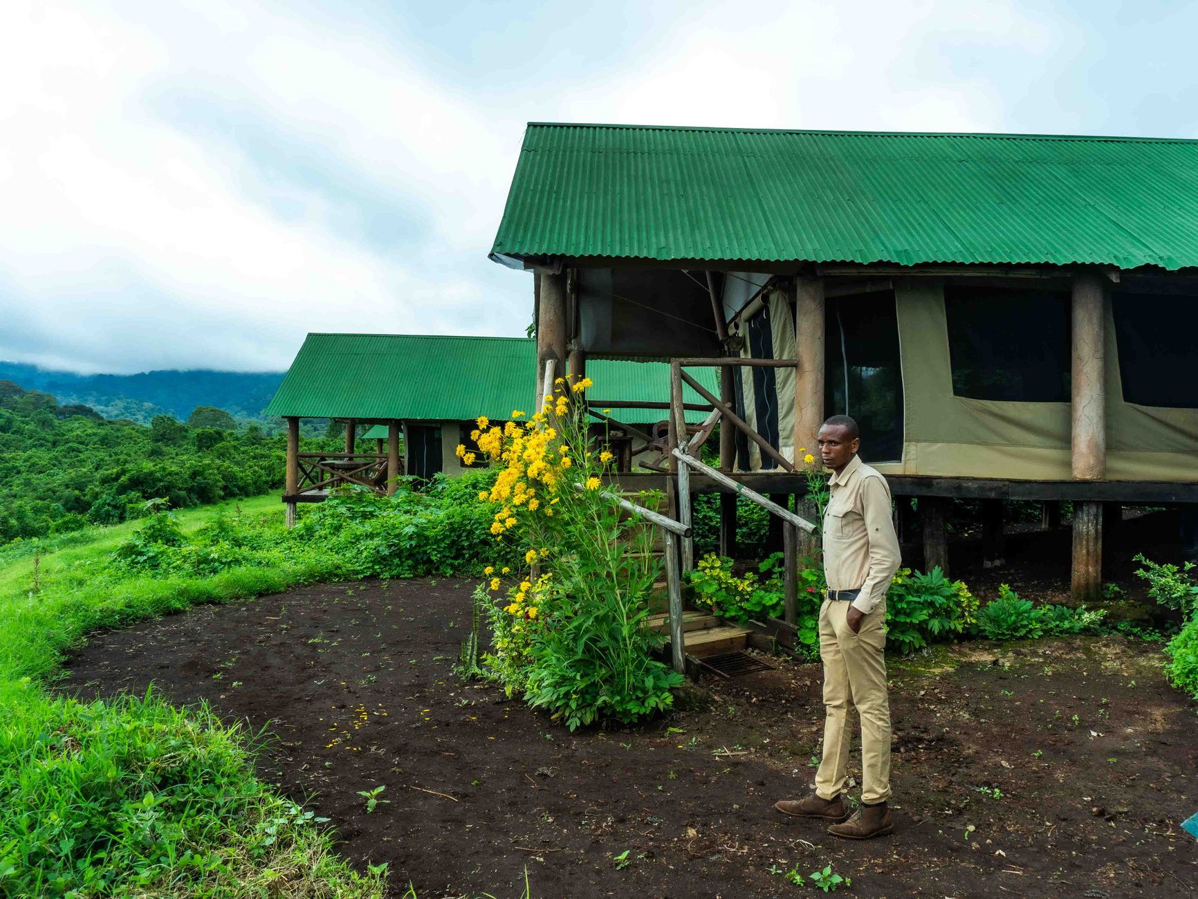 Comfortable canvas safari camp set deep in the Tanzanian bush