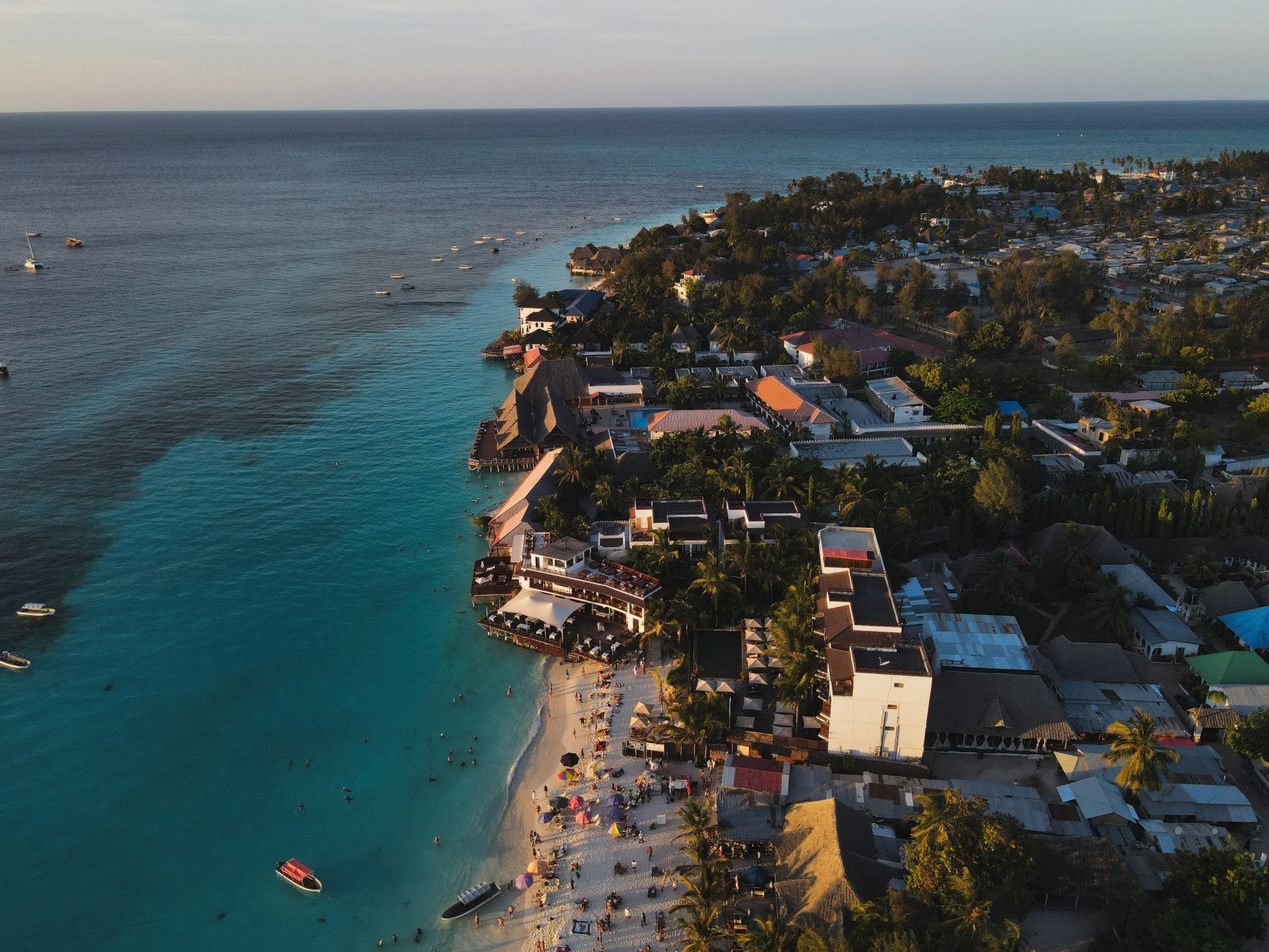 Powder-soft white sands and swaying palms on Zanzibar's coast