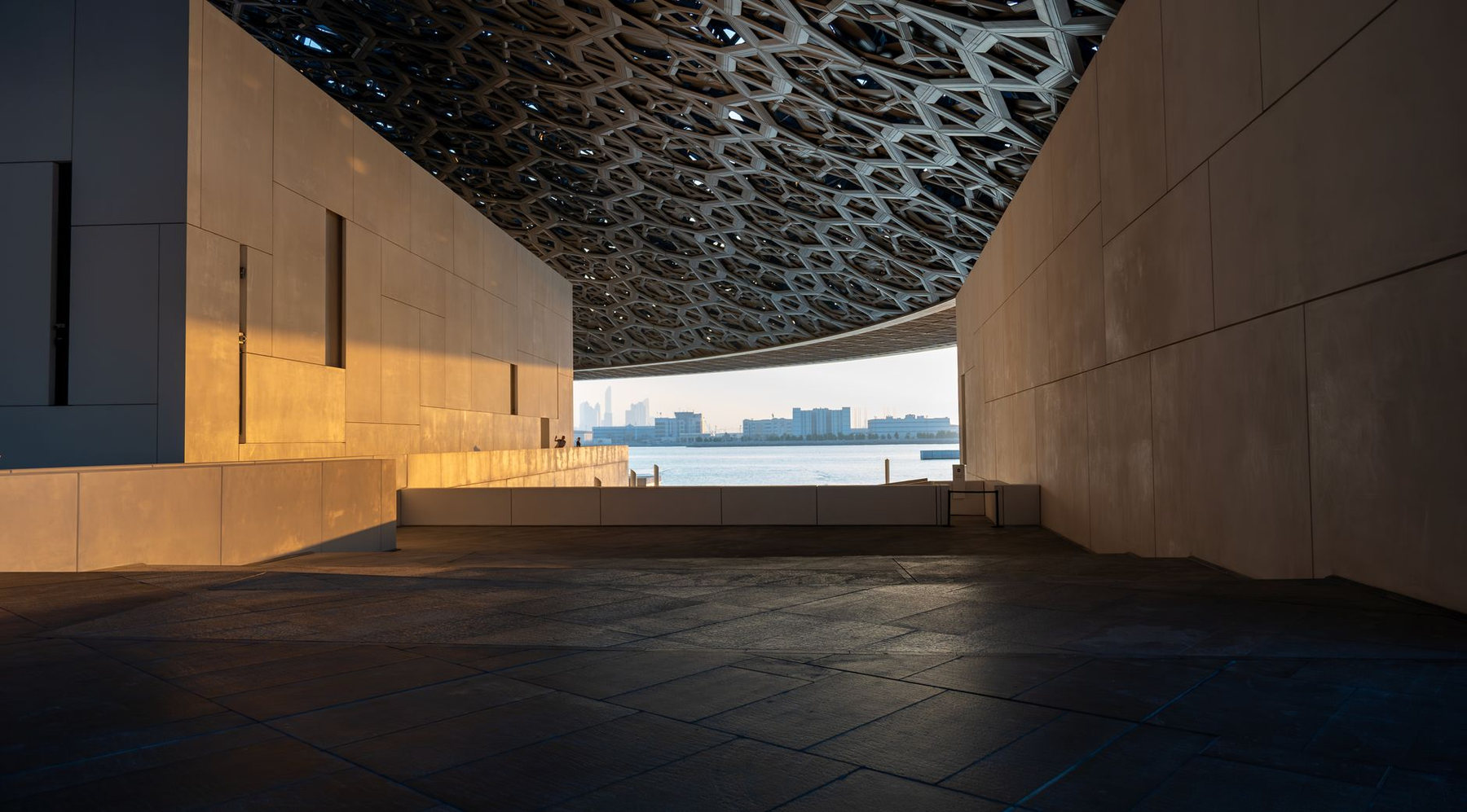Exterior at Louvre Abu Dhabi