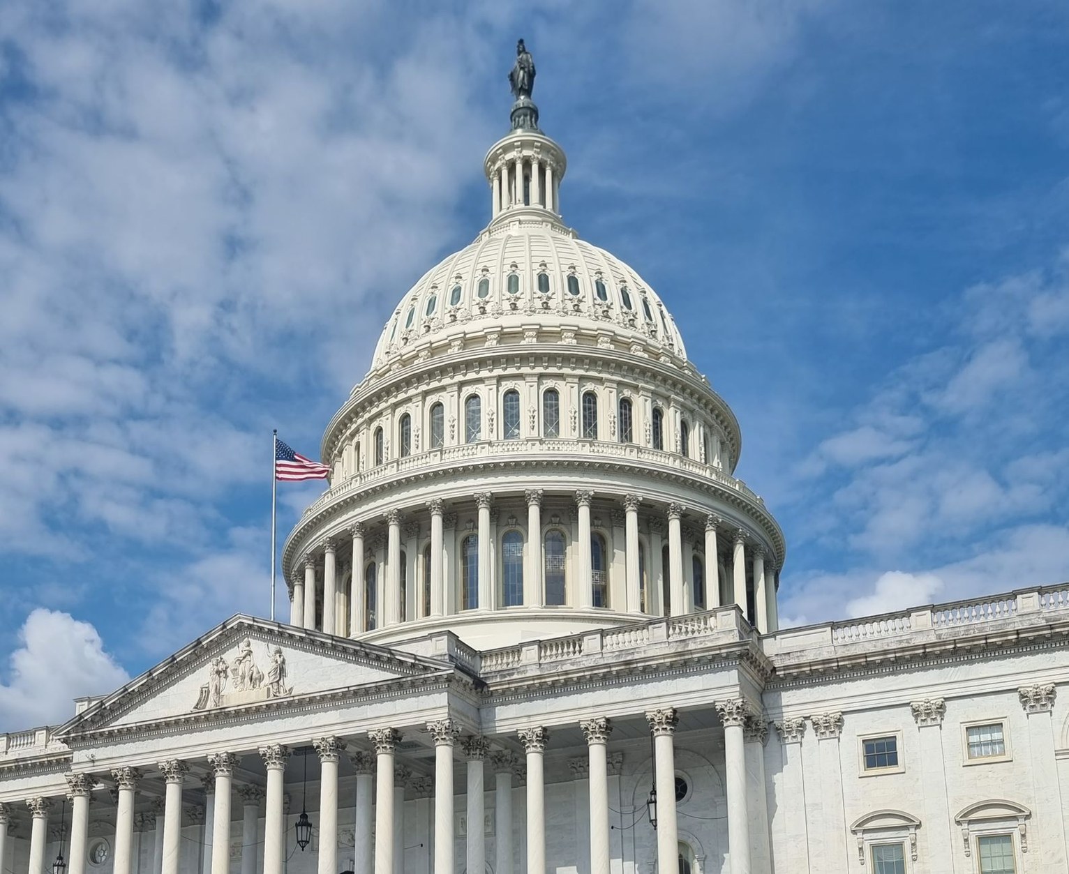 Neoclassical dome of the United States Capitol in Washington, D.C.