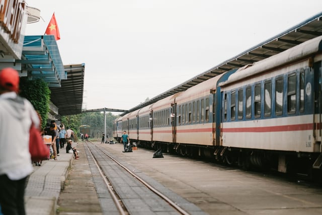 Traveller using a phone while visiting North Macedonia.