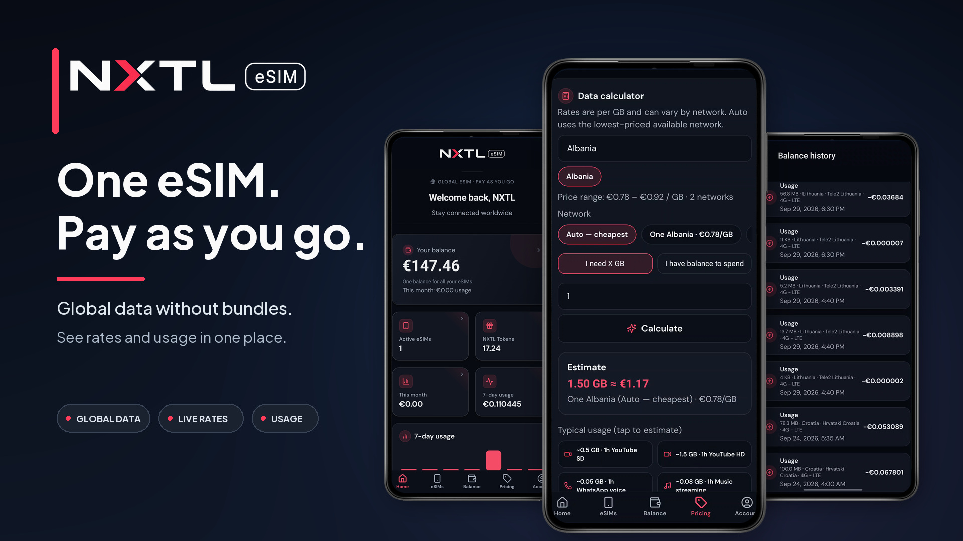 I built a travel eSIM around a balance you keep using across trips