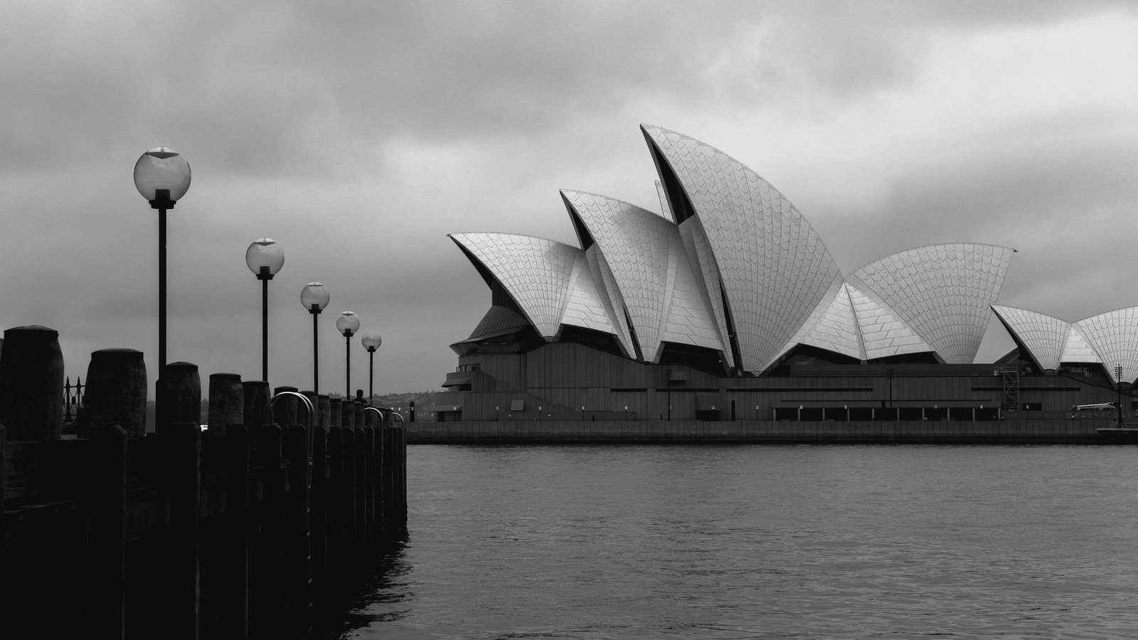 Sydney Opera House across the harbour