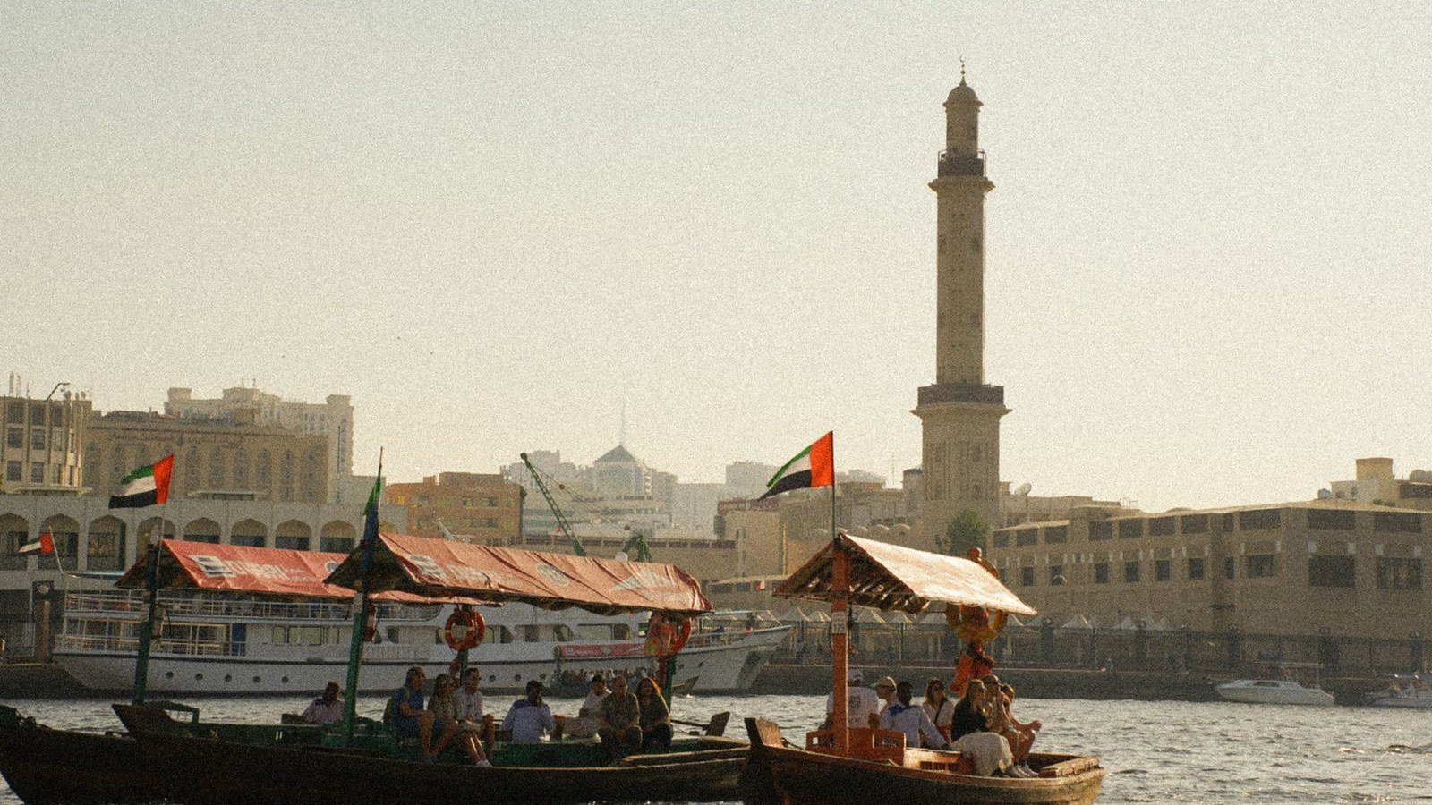 Abra boats on Dubai Creek